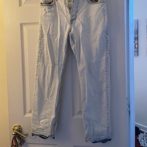 Rag and bone mid rise boyfriend jean